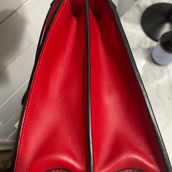 Authentic red Prada Elektra bag in excellent condition with minimal wear. - Picture 5 of 15